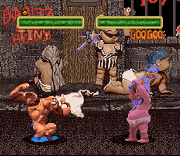 Clay Fighter 2 - Judgment Clay (USA) In game screenshot